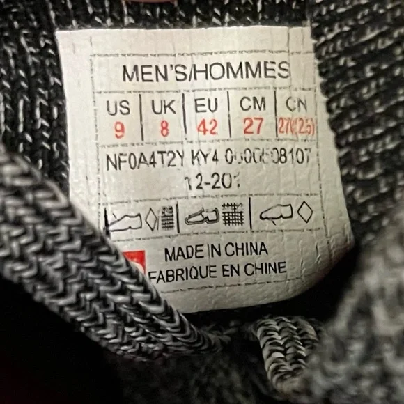 THE NORTH FACE VECTIV TRAIL SHOE MENS SIZE 9 - Picture 7 of 8